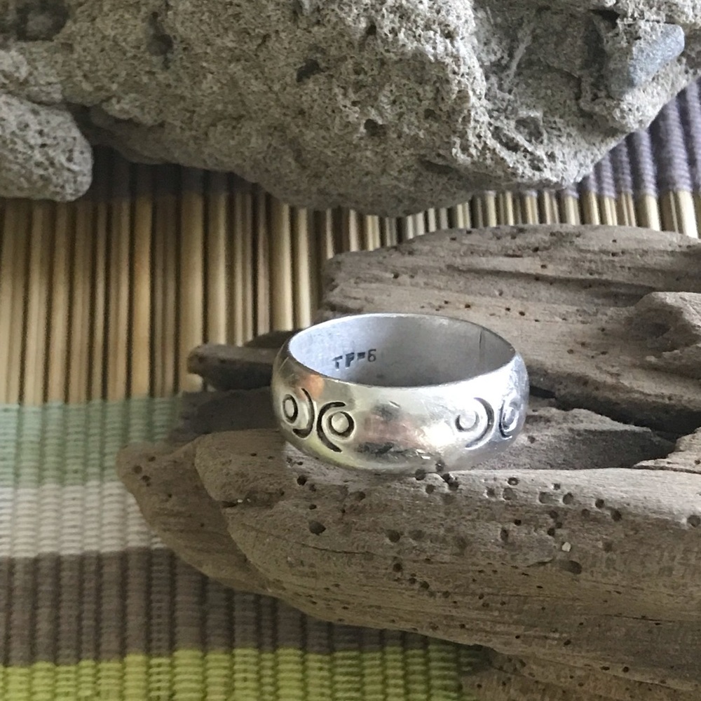 Sterling Silver Mexico Band Ring